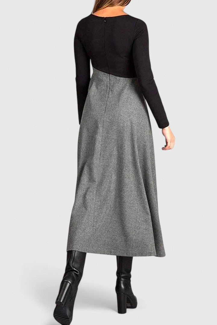 Milo Mochi | Elegant Long Sleeve Maxi Dress