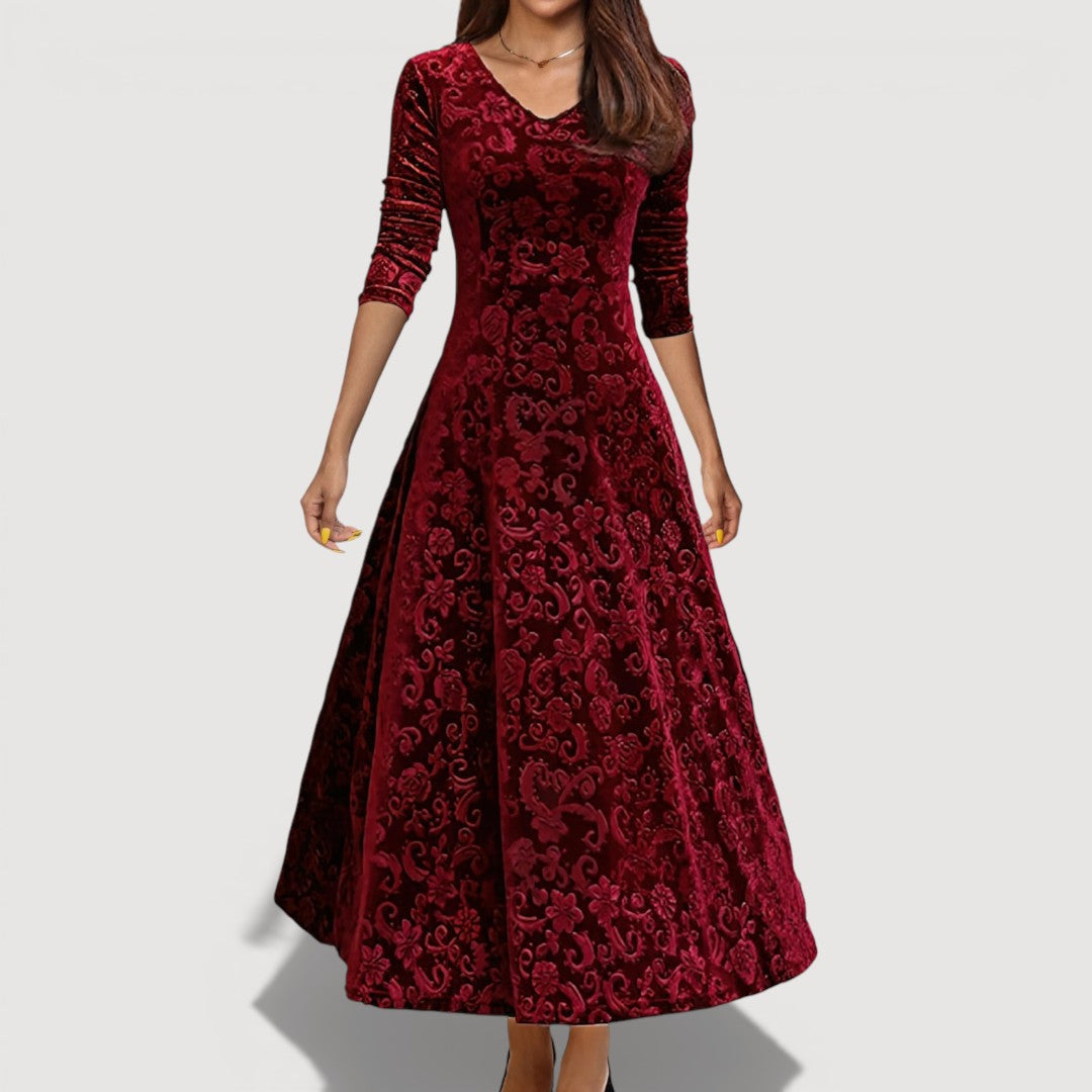 Milo Mochi | Elegant Velvet Dress