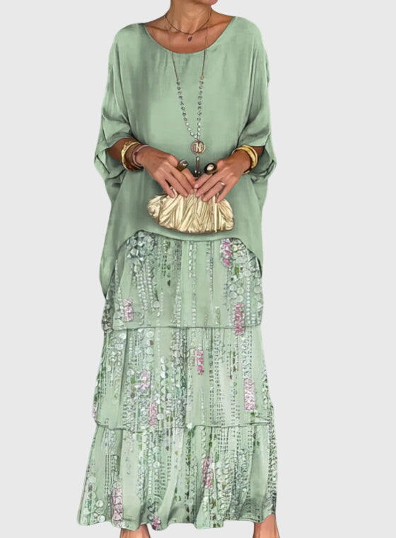 Milo Mochi | Long And Flowing Elegant Dress