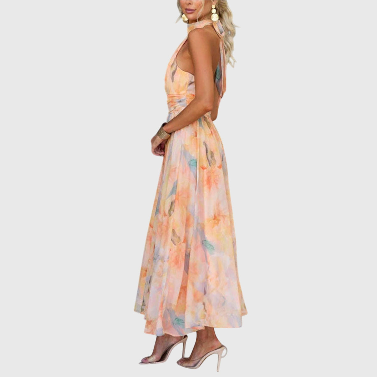 Milo Mochi | Halter Maxi Dress