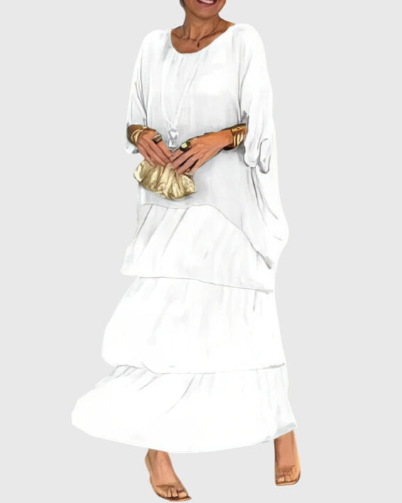 Milo Mochi | Long And Flowing Elegant Dress