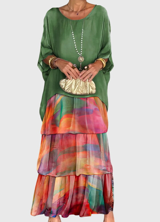 Milo Mochi | Long And Flowing Elegant Dress