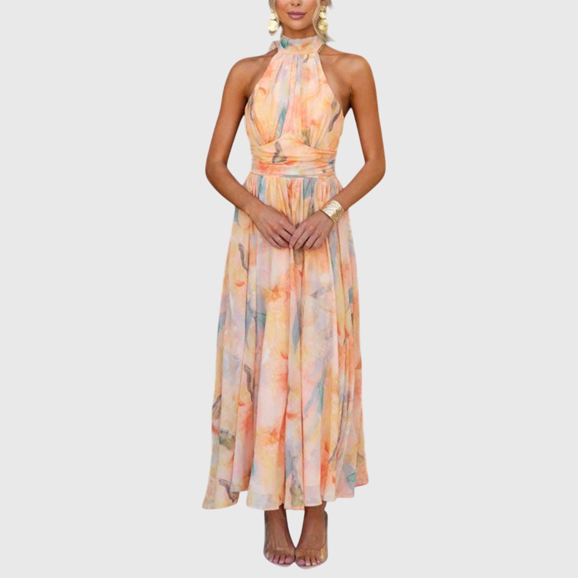 Milo Mochi | Halter Maxi Dress