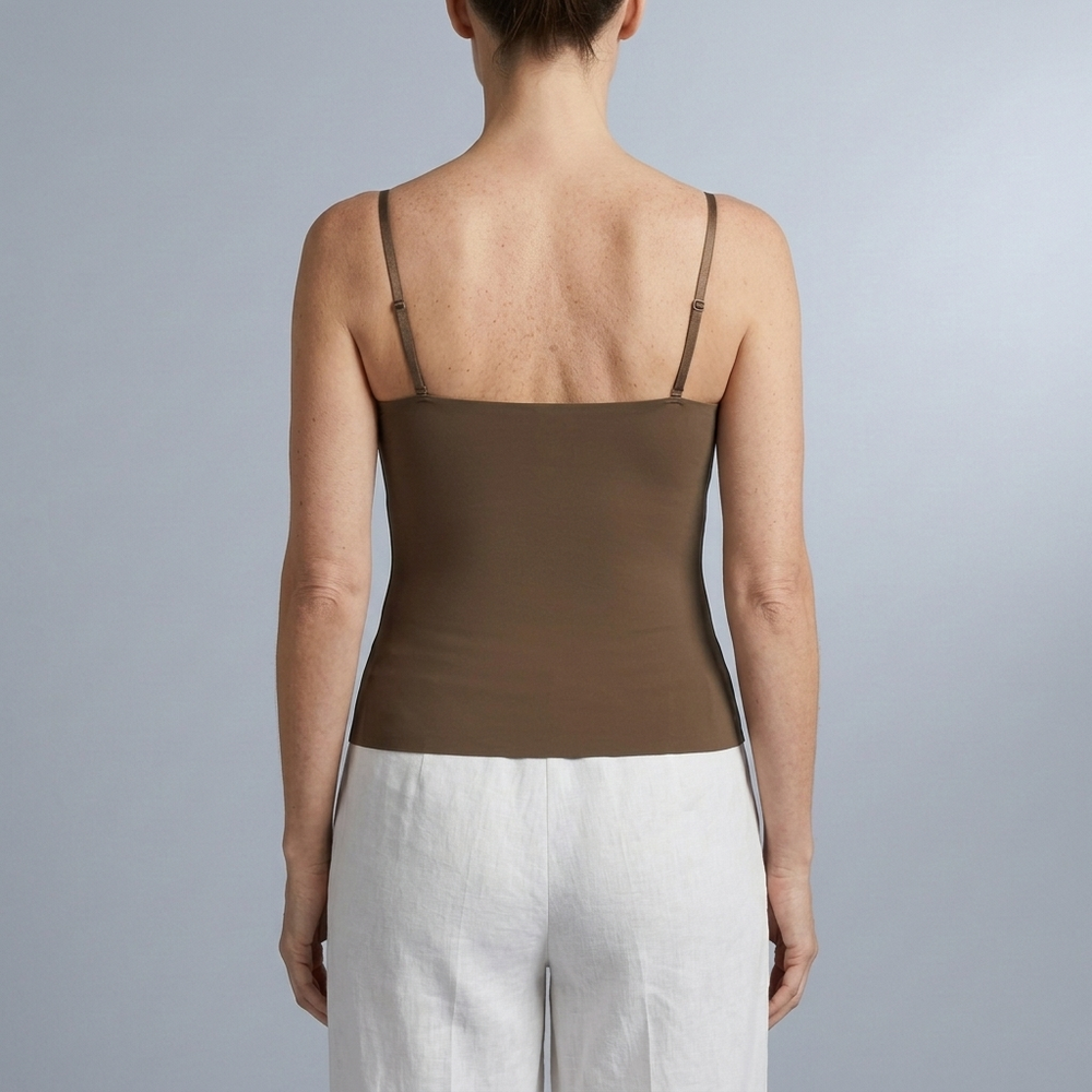 Women's Tank Top | Spaghetti Strap Built-in Bandeau front view