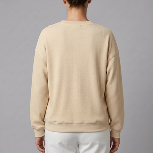 Women's Sweatshirt | Crew Neck Long Sleeve Festive Print Multicolour back view
