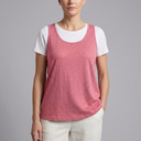 Women's Tank Top | U-Neck Sleeveless Pink front view