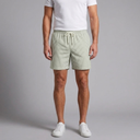 Men's Shorts | Striped Drawstring Green front view