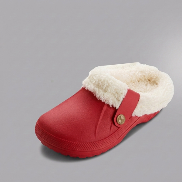 Shoes For Men | Lined Clogs Slip On B-2 three-quarter front view