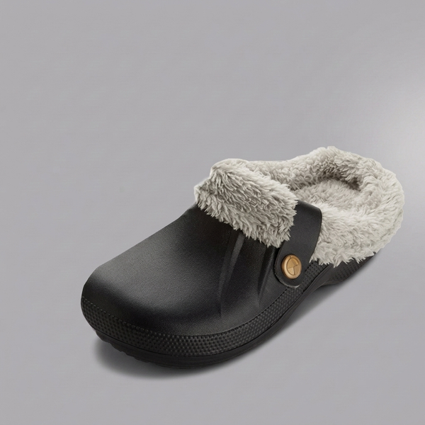 Shoes For Men | Lined Clogs Slip On B-6 three-quarter front view