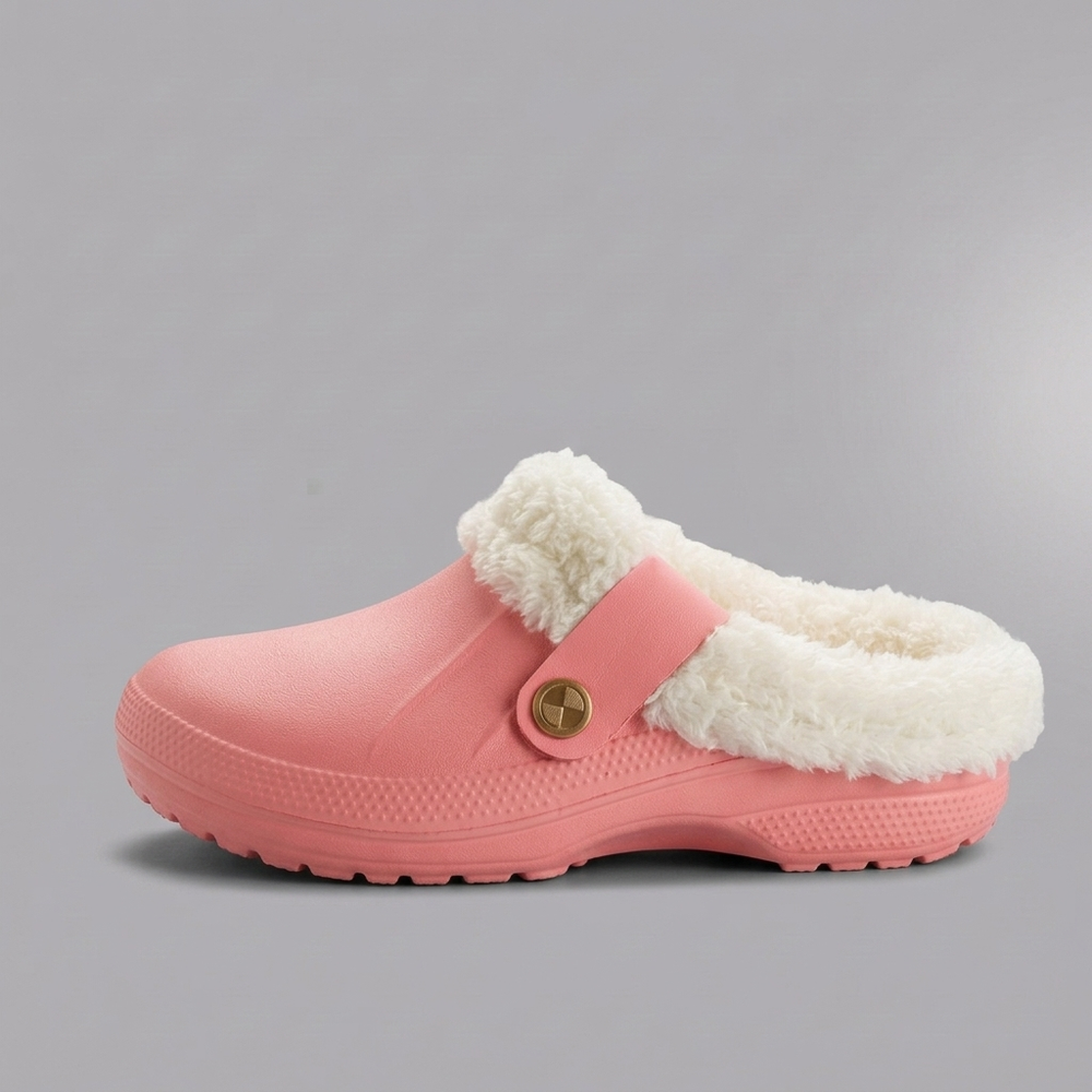 Shoes For Men | Lined Clogs Slip On B-1 three-quarter front view