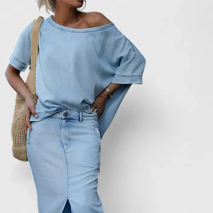 Milo Mochi | Elegant Maxi Skirt Set